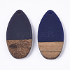 Resin & Walnut Wood Pendants RESI-S358-16-3