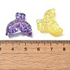 Transparent Marine Organism Resin Cabochons RESI-H035-05A-3