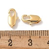 Brass Lobster Claw Clasps KK-H503-35G-01-3