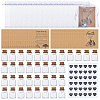 36Pcs Column Glass Cork Glass Empty Wishing Bottles CON-PH0003-49-1