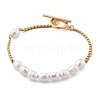 304 Stainless Steel Cardano Chains Braclets for Women BJEW-C089-10G-4