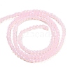 Baking Painted Transparent Glass Beads Strands DGLA-F029-J2mm-4