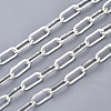 304 Stainless Steel Paperclip Chains CHS-N001-09S-1