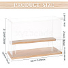 2-Tier Transparent Acrylic Presentation Boxes ODIS-WH0002-45-2