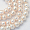 Baking Painted Glass Pearl Bead Strands X-HY-Q003-5mm-41-1