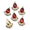 Glass Rhinestone Pendants FIND-TAC0017-07LG-11-1