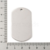 Non-Tarnish 201 Stainless Steel Pendants STAS-L079-01P-08-3