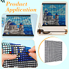 Square Plastic Pegboards used for DIY Fuse Beads LS-KY-WH0816-003-5