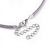 304 Stainless Steel Necklaces NJEW-JN02462-04-2