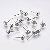 Non-Tarnish 304 Stainless Steel Stud Earring Findings LS-STAS-P196-03-1