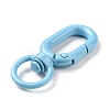 Spray Painted Alloy Swivel Clasps PALLOY-K257-09-4