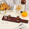 Wooden Shot Glasses Serving Tray WOOD-WH0029-47-4