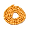 Cubic Zirconia Imitation Pearl Bead Strands ZIRC-P109-03A-08-3