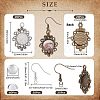 SUNNYCLUE DIY Blank Dome Earrings Making Kit DIY-SC0021-58-2