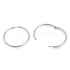 Tarnish Resistant 201 Stainless Steel Huggie Hoop Earrings EJEW-O095-02F-2