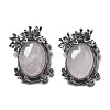 Natural Rose Quartz Pendants G-H083-01AS-01-1