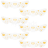 10Pcs Transfer Sticker Proof Removable Temporary Tattoos Stickers DIY-SP0003-65A-06-1