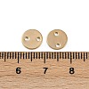 304 Stainless Steel Disc Links Connector Charms STAS-K295-08A-G-3