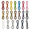 20 Strands 20 Colors Flat Imitation Leather Cord WL-TA0001-01-12