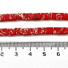 Synthetic Imperial Jasper Beads Strands G-F762-A05-01-5