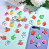 70Pcs 7 Style Transparent Resin Cabochons CRES-SZ0001-19-5