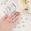 30Pcs 3 Styles Glass Rhinestone Cabochons RGLA-BBC0001-05-3