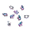 K9 Glass Rhinestone Pendants X-GLAA-TA001-005-3