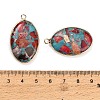 Dyed Synthetic Imperial Jasper Pendants GG-CBAA20A-04G-08-3