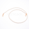 White Acrylic Round Beads Bag Handles FIND-TAC0006-21D-01-1