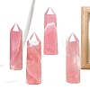 Natural Rose Quartz Hexagonal Prism Display Decorations PW-WG1FC46-01-4