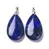 Natural Lapis Lazuli Pendants G-D084-01P-B01-2