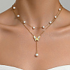 Double-layer Imitation Pearl Necklaces VO9853-1-1