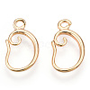 Brass Earring Hooks X-KK-I649-05G-NF-2