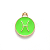 Alloy Enamel Pendants LS-ENAM-S124-01B-06H-2