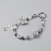 Glass & Resin Beaded Mobile Phone Straps AJEW-SZC0003-06A-2