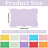 50Pcs 10 Colors DIY Paper Blank Greeting Cards AJEW-CP0010-26B-2
