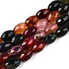 Natural Agate Beads Strands G-T138-180D-4