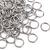 Tarnish Resistant 304 Stainless Steel Open Jump Rings STAS-Q186-02-8x1mm-2