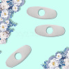 Oval Stainless Steel Faucet Hole Covers STAS-WH20001-18A-P01-3