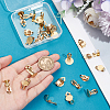 Unicraftale 30Pcs 3 Styles 304 Stainless Steel Clip-on Earring Findings FIND-UN0003-60-5