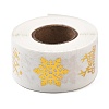 Christmas Theme Adhesive Roll Sticker Labels DIY-S001-07B-4