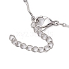 304 Stainless Steel Wavy Bar Link Chain Macrame Pouch Necklace Making NJEW-JN05065-01-3