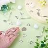 20Pcs 2 Styles Tibetan Style Alloy Pendants FIND-TA0010-94-6