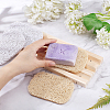 5Pcs 3 Styles Oval & Rectangle PVC Soap Saver Pads AJEW-GA0003-77-3
