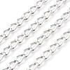 Tarnish Resistant 304 Stainless Steel Curb Chains CHS-P010-02P-1