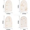 Wooden Fairy Door Decoration WOOD-NB0001-20-3