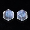 Transparent Acrylic Beads X-OACR-N008-074-2