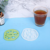 DIY Lotus Root Slices Cup Pad Silicone Molds DIY-F065-16-7