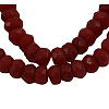 Natural White Jade Gemstone Beads Strands G-JBS044-6x4mm-M-2