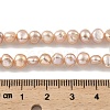 Natural Cultured Freshwater Pearl Beads Strands PEAR-A006-03F-5